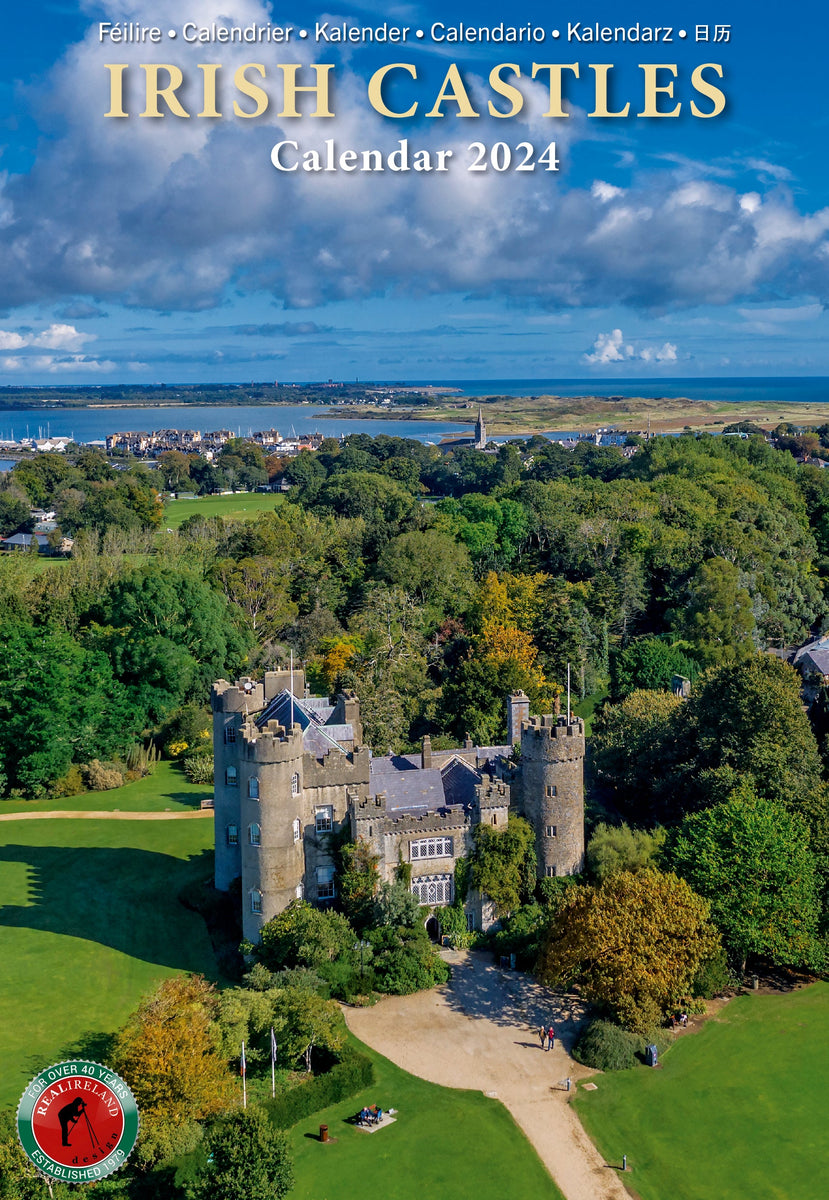 Slim Irish Castles Calendar 2024 Irish Calendars