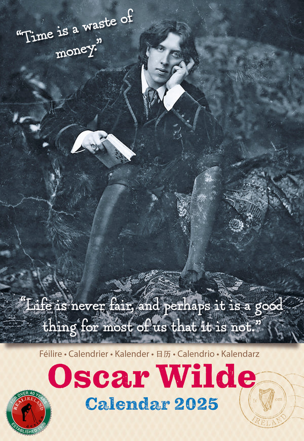 Slim Oscar Wilde Calendar 2025