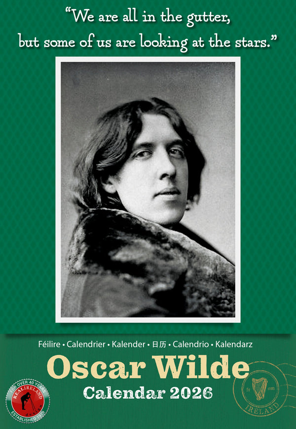 Slim Oscar Wilde Calendar 2026