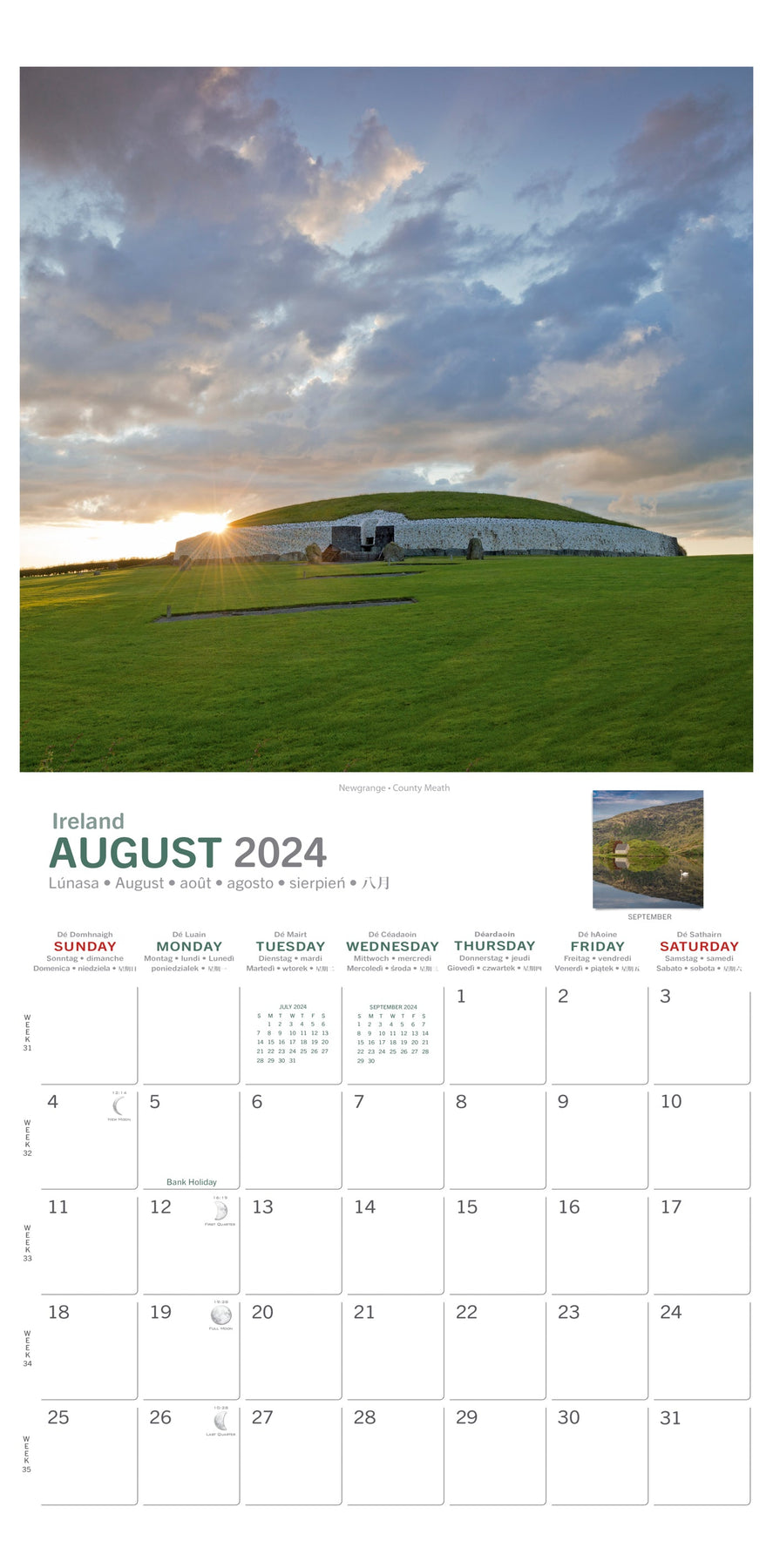 Mystical Ireland Calendar 2025 Irish Calendars